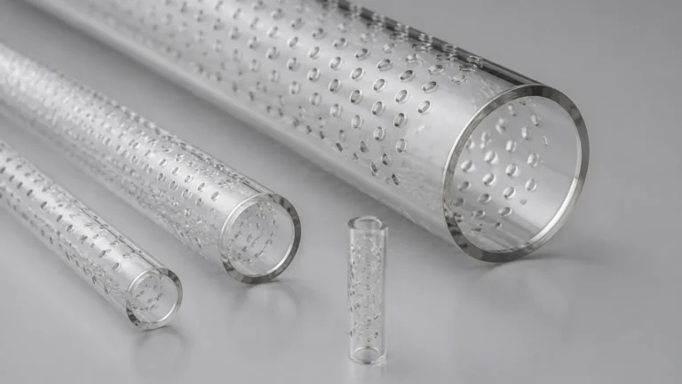 Perforated Quartz Tube visual guide