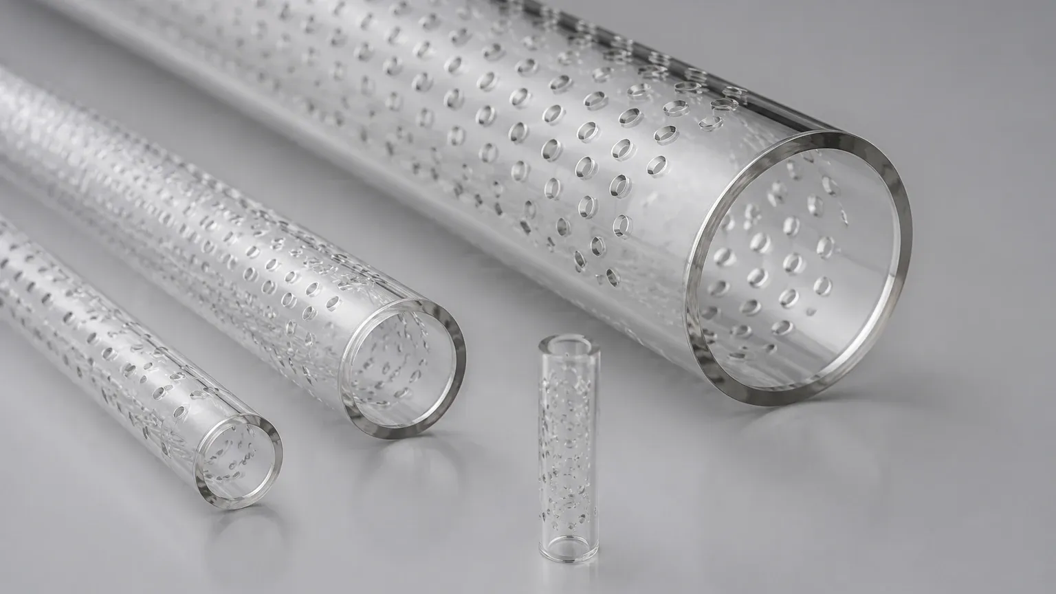 Perforated Quartz Tube Perforated Quartz Tube visual guide