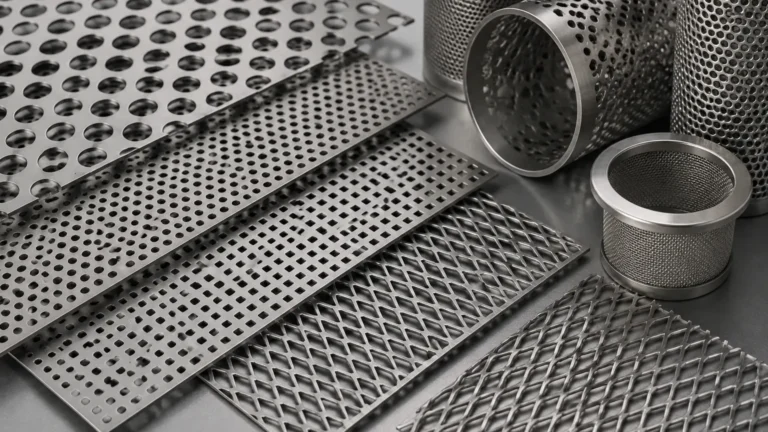 Perforated Steel Sizes visual guide