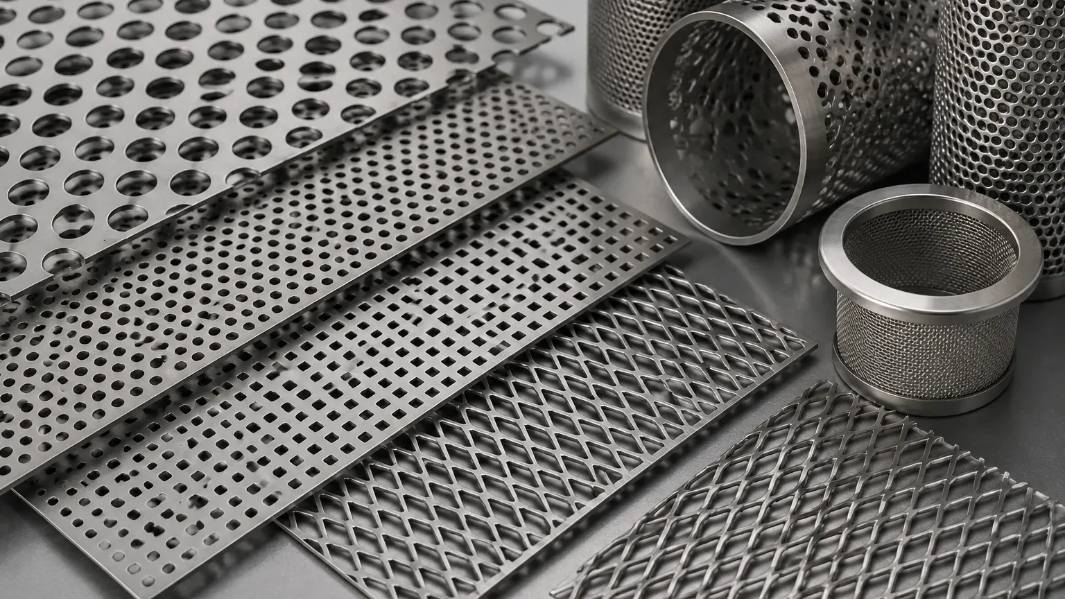 Perforated Steel Sizes visual guide