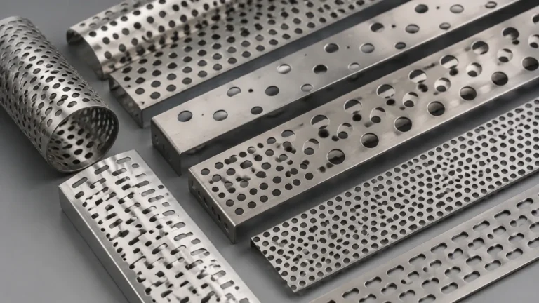 Perforated Strips of Metal visual guide