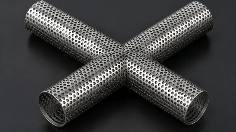 Perforated X Pipe visual guide