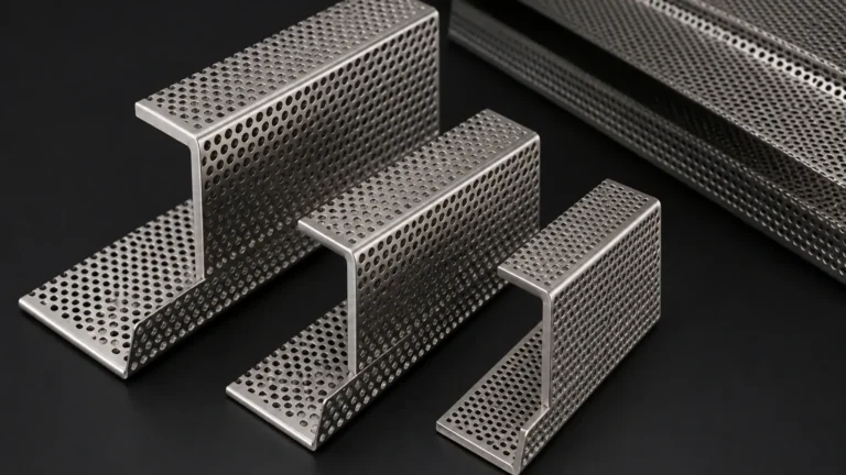 Perforated Z Bar visual guide