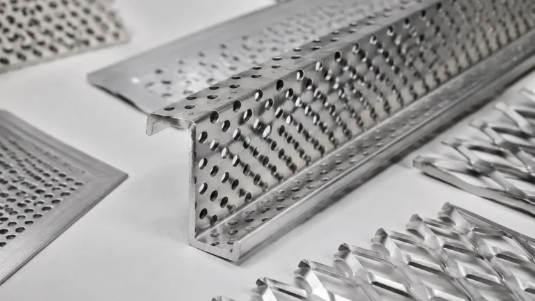 Perforated Z Channel visual guide