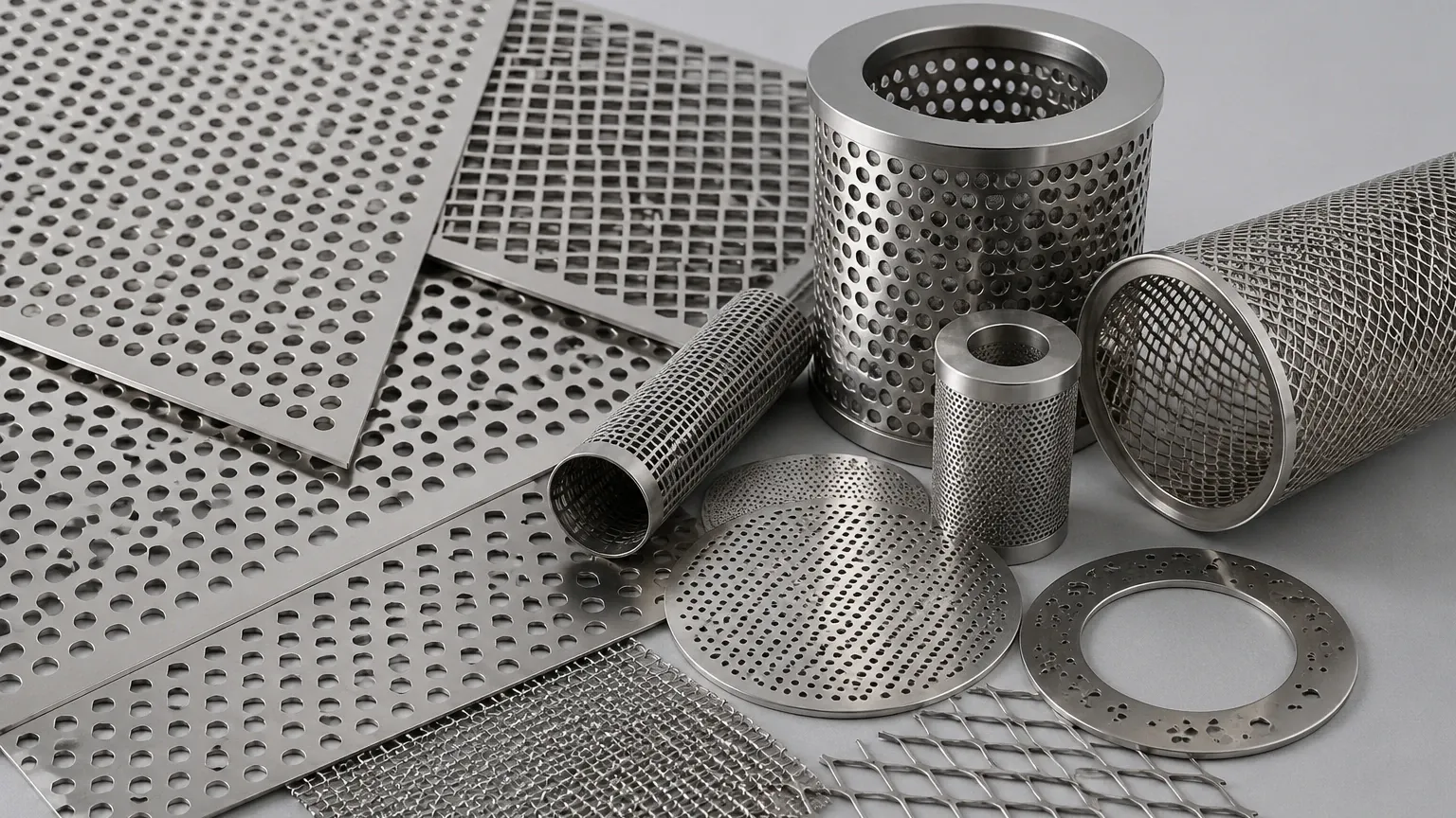 Perforations in Metal Perforations in Metal visual guide