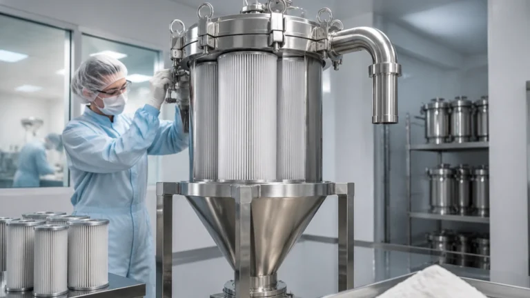 Pharma Dust Collector visual guide