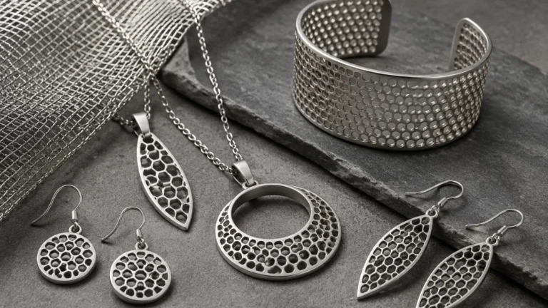 Pierced Metal Jewelry Designs visual guide