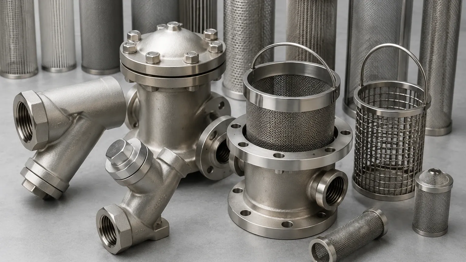 Pipe Strainers visual guide