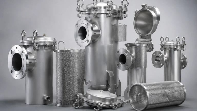 Pipeline Basket Strainers visual guide