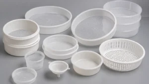 Plastic Sieves and Strainers visual guide