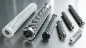 Pleated Filter Water visual guide