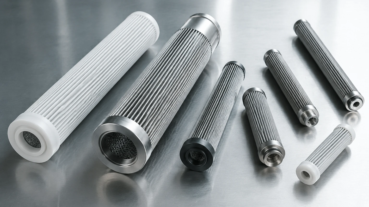 Pleated Filter Water Pleated Filter Water visual guide