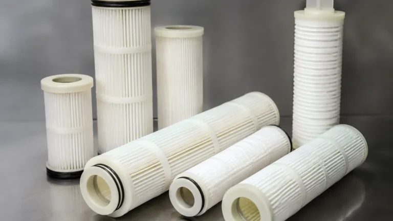 Pleated Polypropylene Filter Cartridge visual guide