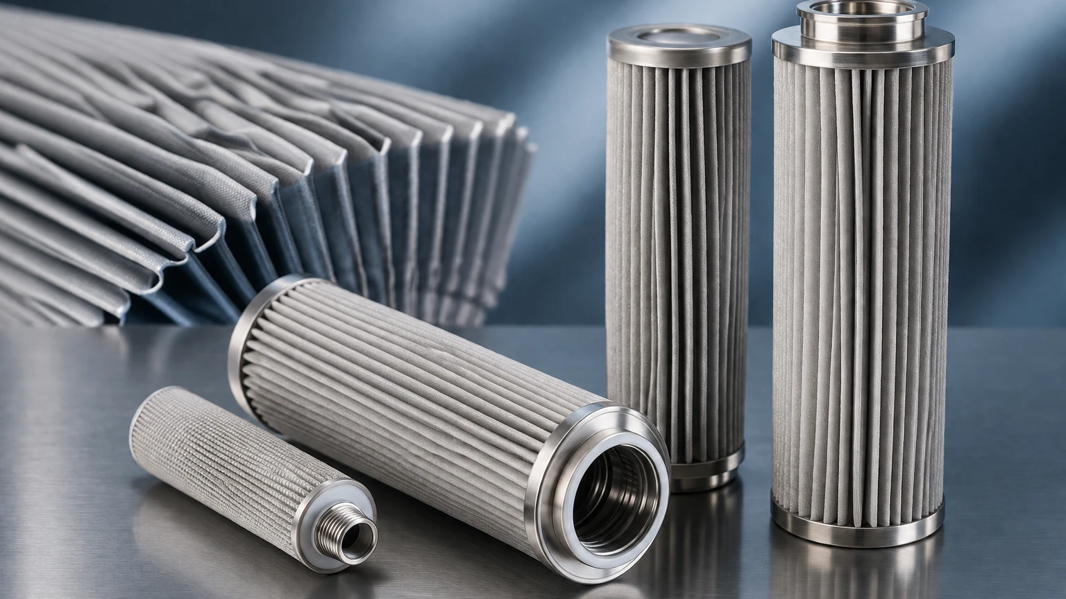 Pleated Water Filters Pleated Water Filters visual guide