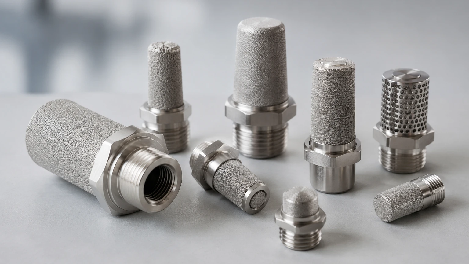 Pneumatic Exhaust Silencer Pneumatic Exhaust Silencer visual guide