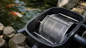 Pond Drum Filter visual guide