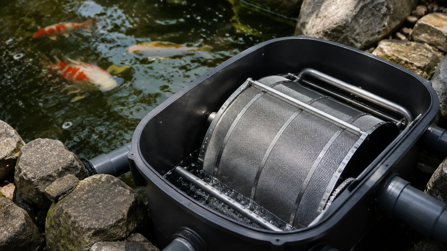 Pond Drum Filter Pond Drum Filter visual guide