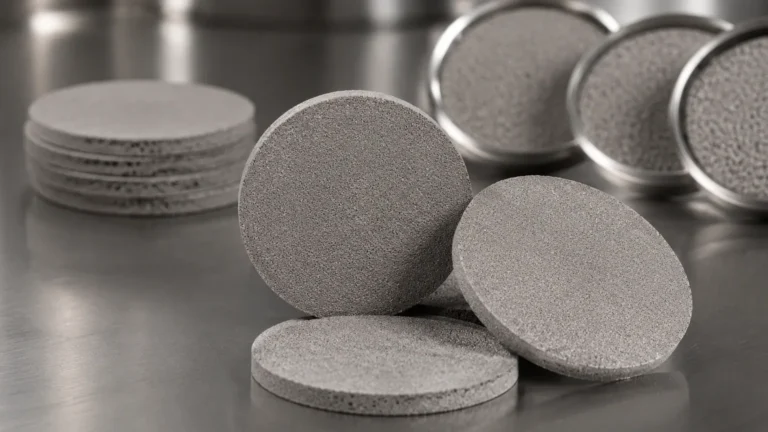 Porous Metal Filter Disc visual guide