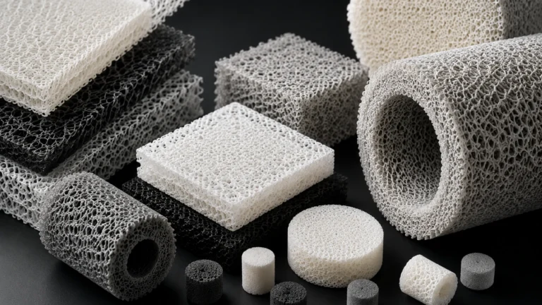 Porous Plastic Material visual guide