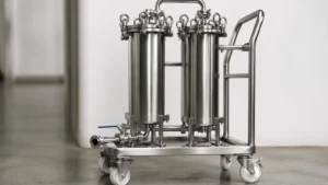 Portable Filter Cart visual guide