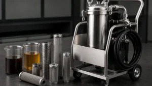 Portable Oil Purifier visual guide