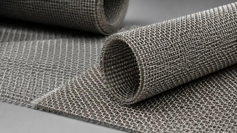 Pre Crimped Woven Wire Mesh visual guide