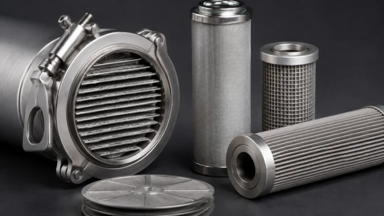 Pressure Leaf Filtration visual guide