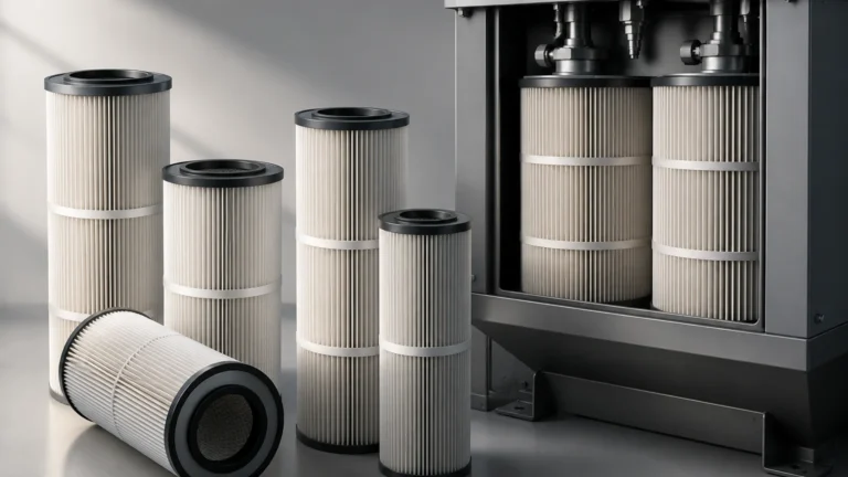 Pulse Jet Cartridge Dust Collector visual guide