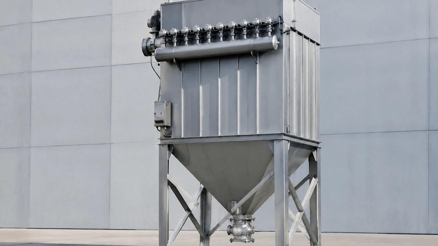 Pulse Jet Type Bag Filter visual guide