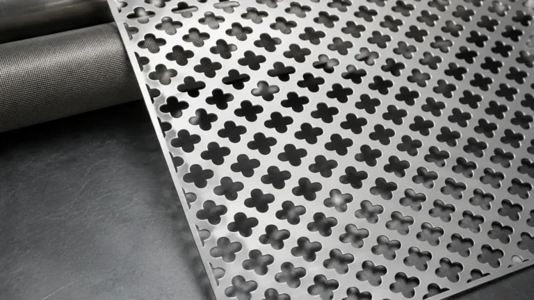 Quatrefoil Perforated Metal Sheet visual guide