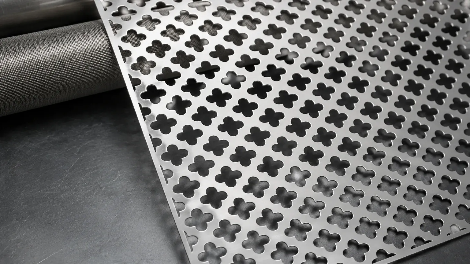 Quatrefoil Perforated Metal Sheet Quatrefoil Perforated Metal Sheet visual guide