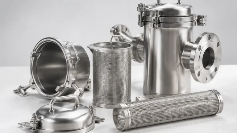 Quick Cleaning Strainers Are Installed visual guide