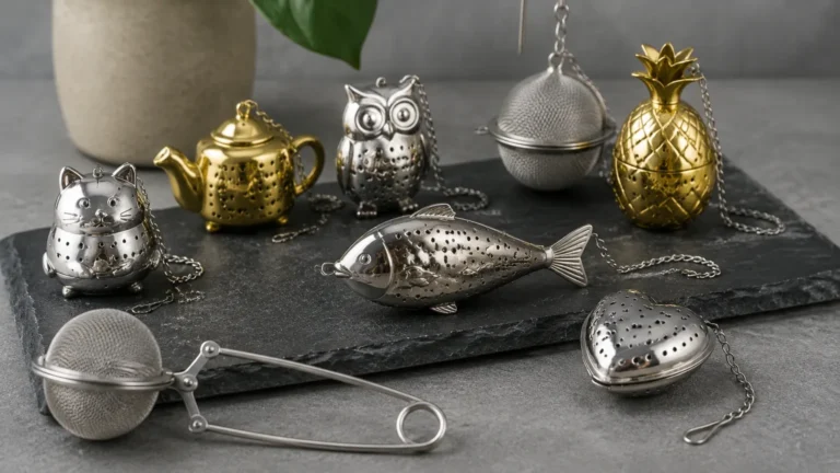 Quirky Tea Strainers visual guide