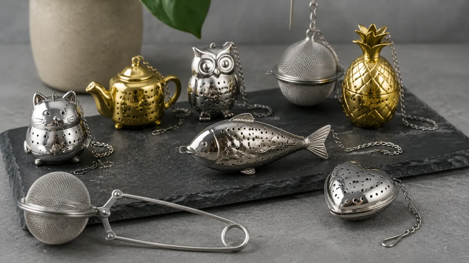 Quirky Tea Strainers Quirky Tea Strainers visual guide