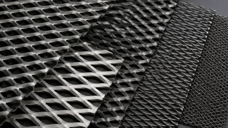 Raised Expanded Metal Sizes visual guide
