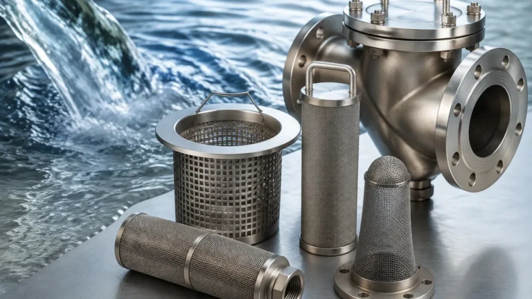 Raw Water Strainers visual guide