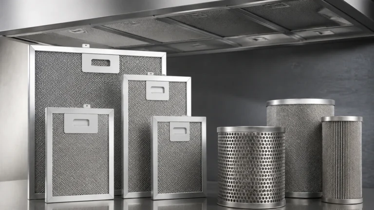 Replacement Filter Range Hood visual guide