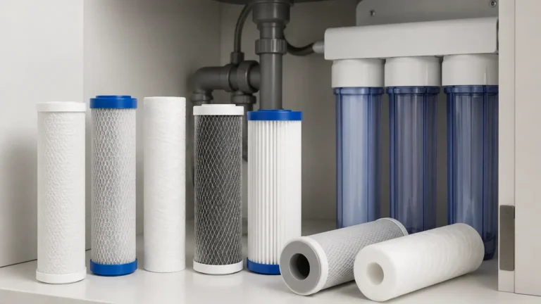 Replacement Under Sink Water Filter Cartridges visual guide