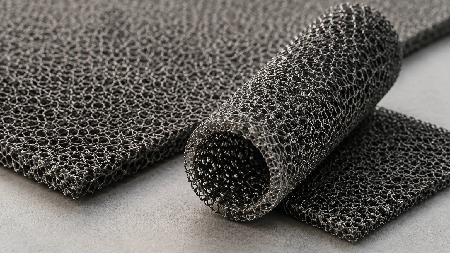 Reticulated Open Cell Foam visual guide