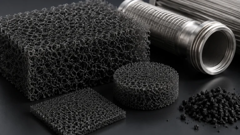 Reticulated Polyurethane Foam Porosity Percentage visual guide