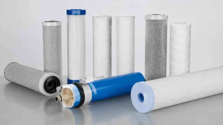 Reverse Osmosis Filter Cartridges visual guide