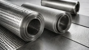 Roll of Perforated Metal visual guide