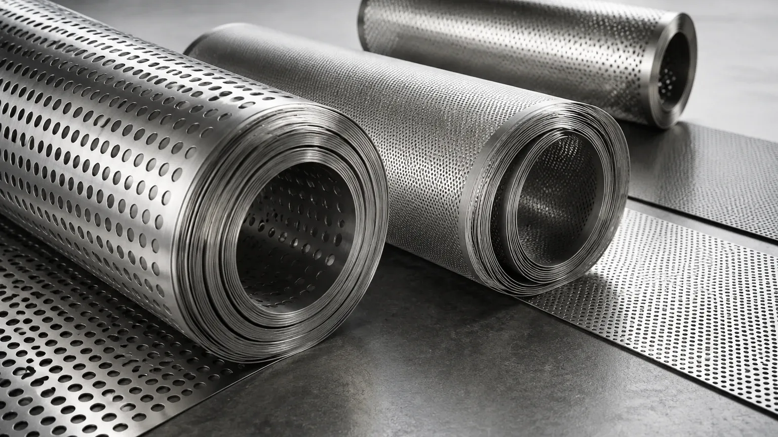 Roll of Perforated Metal Roll of Perforated Metal visual guide