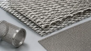 Rothley Stretched Perforated Metal Sheet Steel visual guide