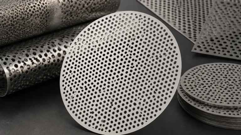 Round Perforated Metal visual guide
