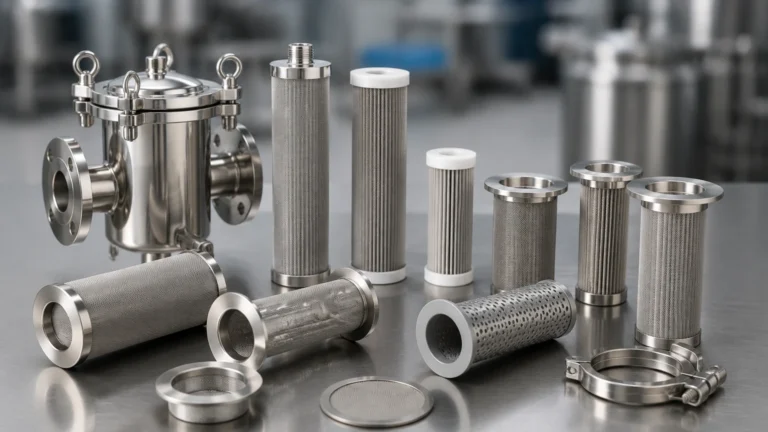 Sanitary Filters and Strainers for Pharmaceutical Applications visual guide