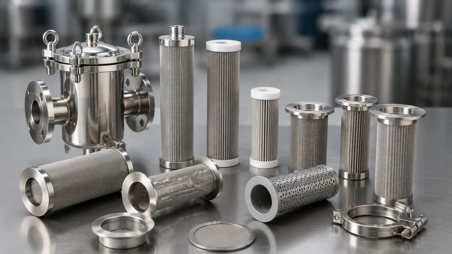 Sanitary Filters and Strainers for Pharmaceutical Applications visual guide