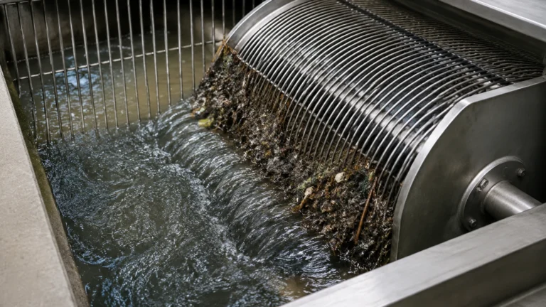 Screen Wastewater visual guide
