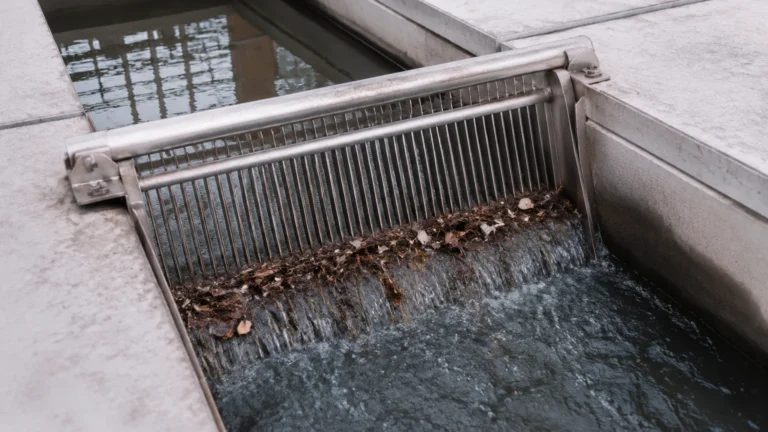 Screening of Wastewater visual guide