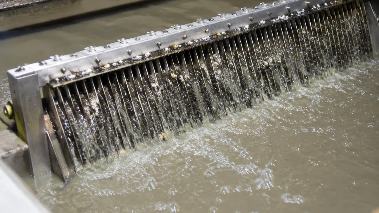 Screening Wastewater visual guide